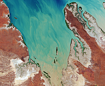 Universe, Sea, Earth, Land, Relief, Mainland HD wallpaper