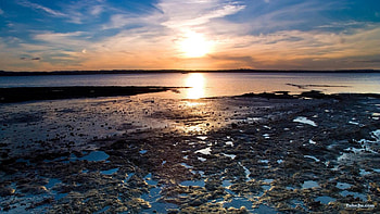 sunset, nature HD wallpaper