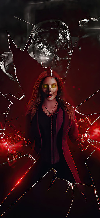 Zombie Scarlet Witch, What If...? HD phone wallpaper