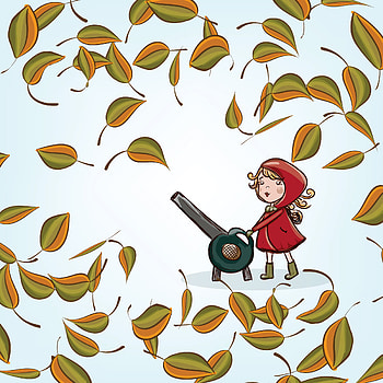 Autumn, Leaves, Vector, Girl HD phone wallpaper