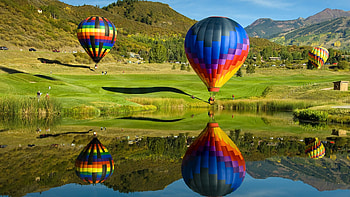 Hot Air Ballons 4, air-balloon, nature, colorful HD wallpaper
