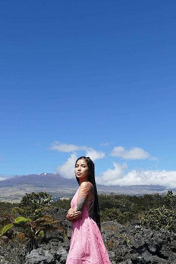 Jhene Aiko, Music artist, hoot vibes, Artistic expression HD phone wallpaper