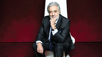 Placido Domingo, Celebrated artist, Operatic greatness, Musician's talent HD wallpaper