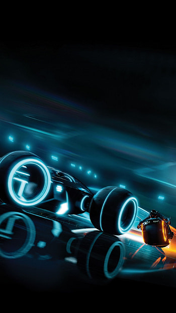 Tron movie, Legacy , Moviemania, Neon lights HD phone wallpaper