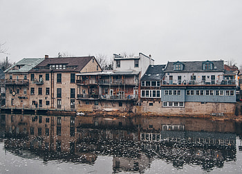 Cities, Rivers, Building, Reflection, Structure HD wallpaper