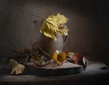 Key, Leaf, Retro, Vintage HD wallpaper