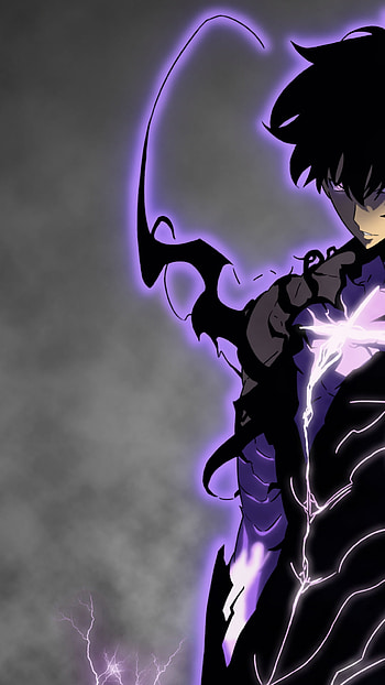 Solo Leveling Anime Glow: Dynamic , Anime, Solo Leveling HD phone wallpaper
