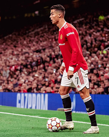 Cristiano Ronaldo, football, balón HD phone wallpaper