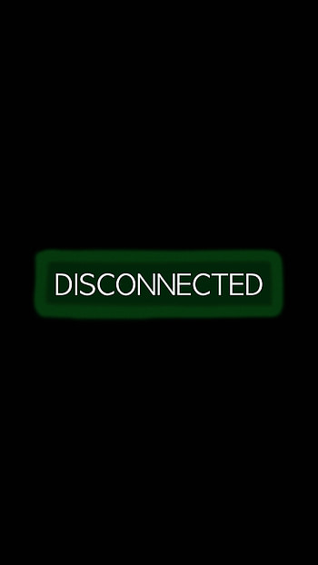 Words, Inscription, Disconnected, Detach, Detachment, Disconnection, Shut Down HD phone wallpaper