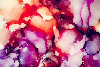 Abstract, Multicolored, Motley, Paint, Stains, Spots, Ink HD wallpaper