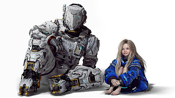 Pragmata Ultra: Sentinel and Child HD wallpaper