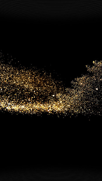 Gold Sparkle Beauty Dark Pattern HD phone wallpaper