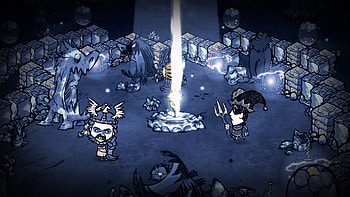 : Don't Starve Together Epic Night Scene, video game, Don't Starve Together HD wallpaper