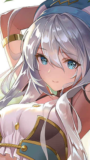 Azure-Eyed Anime Girl — , Anime, girl, anime girl HD phone wallpaper
