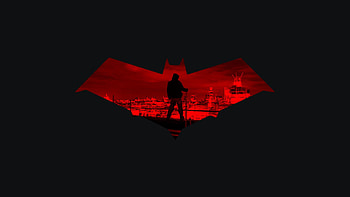 Red Hood Full Background HD wallpaper