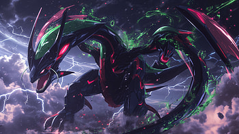 Epic Anime Dragon, Anime, dragon, creature HD wallpaper