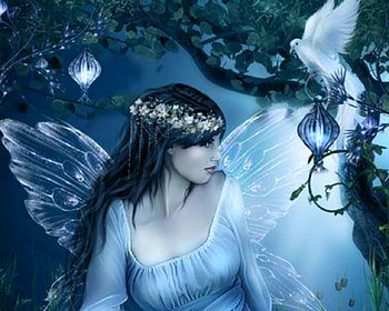 Night Fairy, fairy, fantasy, art, woman HD wallpaper