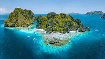 Coron to El Nido journey, Traveler review, Island hopping adventure, Spectacular scenery HD wallpaper