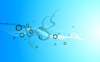 Abstract, Circles, Shine, Light, Lines, Wavy HD wallpaper