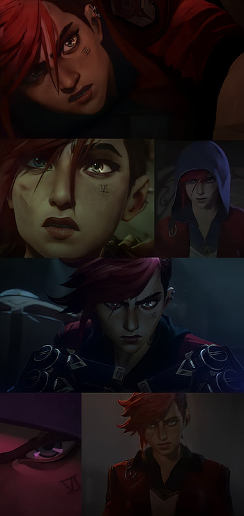 Arcane - VI (Modelo 1), Violet, SCENES, League of Legends, Lol HD phone wallpaper