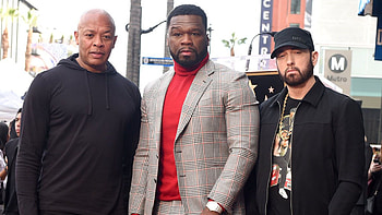 Eminem and Dr. Dre, 50 Cent HD wallpaper