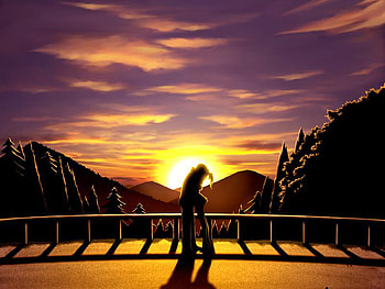 Sunset Lover, sky, sun, love, sunset HD wallpaper