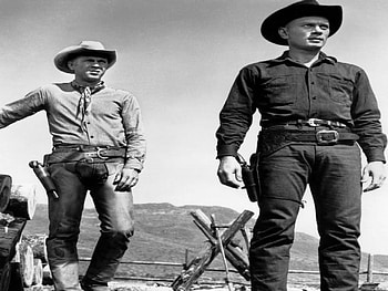 YUL BRYNNER & STEVE McQUEEN, movies, action, actors, usa HD wallpaper