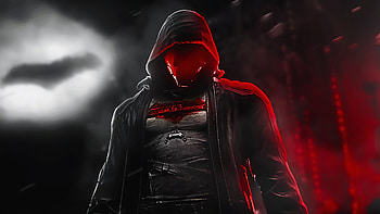 Red Hood In The Night, red-hood, superheroes, artist, artwork, digital-art, artstation HD wallpaper
