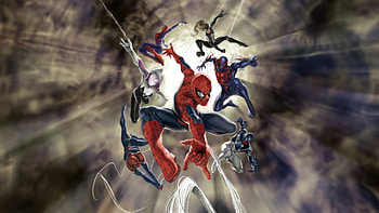 Marvels Of The Spider Universe, spiderman, gwen-stacy, spiderman-2099, silk, superheroes, artwork, artist, art, digital-art, artstation HD wallpaper