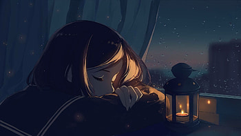 Sad anime aesthetic, Laptop , Sad anime, Aesthetic HD wallpaper