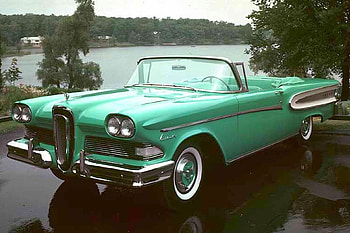 Cool Old Car, ford edsel, cool, old car HD wallpaper