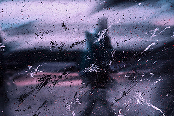 Abstract, Surface, Glass, Stains, Spots HD wallpaper