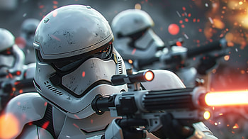 Epic Stormtrooper Fan Art - Star Wars Battle Ready, stormtrooper, Star Wars, fan art HD wallpaper