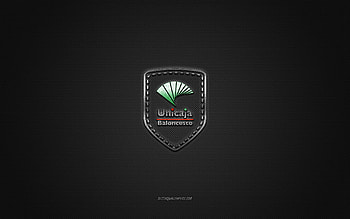 Baloncesto Malaga, Spanish basketball club, white logo, gray carbon fiber background, Liga ACB, basketball, Malaga, Spain, Baloncesto Malaga logo, Unicaja Baloncesto HD wallpaper