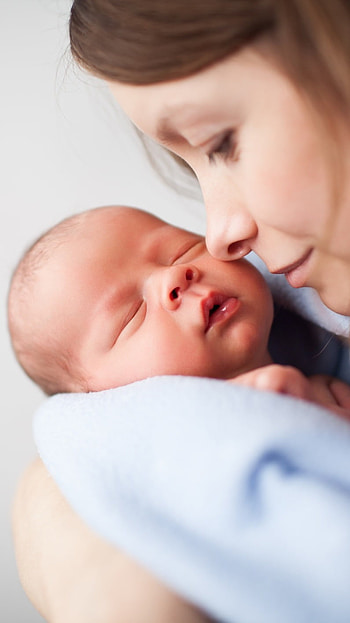 Baby Mom, Cute, Baby Sleeping HD phone wallpaper