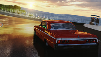 Assetto Corsa Impala SS 409 Laguna Seca, video game, Laguna Seca, Chevrolet Impala SS, Assetto Corsa HD wallpaper