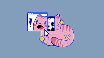 Cats Minimal Paint , cats, minimalism, minimalist, artist, artwork, digital-art HD wallpaper