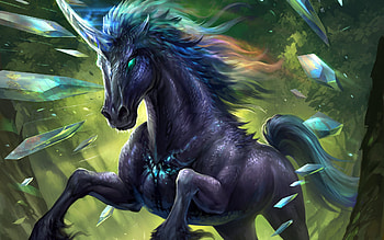 Fantasy unicorn , Trendy, , Magical HD wallpaper