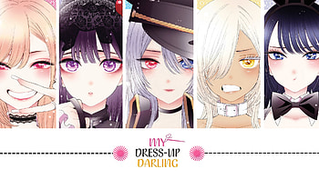 Multiple Of Marin Kitagawa My Dress-Up Darling HD wallpaper