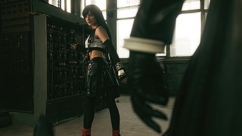Tifa Lockhart Final Fantasy Cosplay , tifa-lockhart, final-fantasy, games, artstation, cosplay, model HD wallpaper
