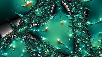 Trippy Psychedelic Fractal, trippy, psychedelic, aesthetic, Abstract, fractal HD wallpaper