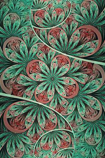 Flowers, Patterns, Texture, Textures, Fractal, Compound, Weave HD phone wallpaper