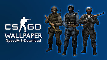 CS:GO (Counter Strike: Global Offensive) (SpeedArt+) HD wallpaper