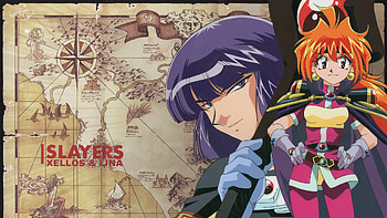Anime, slayers, Xelloss, Lina Inverse HD wallpaper