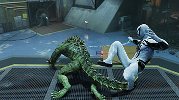 Symbiote and Lizard, video game, Marvel's Spider-Man 2 HD wallpaper