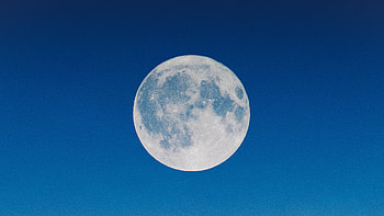 Full Moon Illustration, moon, illustration, nature HD wallpaper