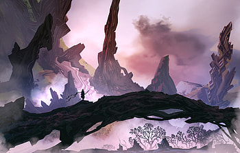 In The Verdant Valley , artist, artwork, digital-art, deviantart HD wallpaper