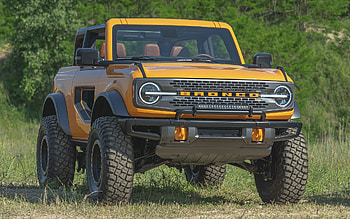 Bronco Front View, Ford Bronco HD wallpaper