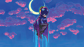 Little The Bat, batman, superheroes, artwork, art, digital-art HD wallpaper