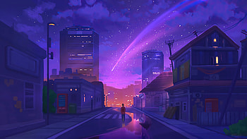 Night Lofi, LoFi Tokyo HD wallpaper